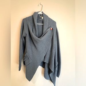 Matilda Jane Envision This Wrap Sweater Shrug Cardigan Womens Size Large